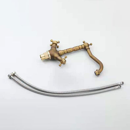 Fesara | Modern 3-Hole Bathtub Faucet with Lever Handles