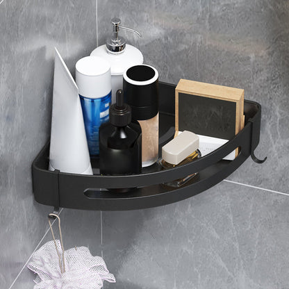Stylish Silver 1/2/3 Piece Bathroom Shower Rack Set