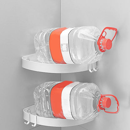 Stylish Silver 1/2/3 Piece Bathroom Shower Rack Set