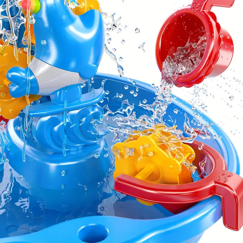 Kids Water Play Table with Sand and Storage