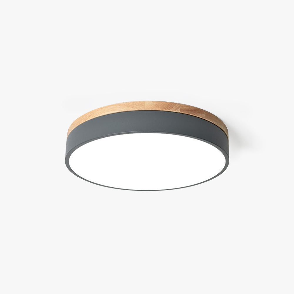 Bright LED Round Ceiling Light Dimmable Modern Fixture - Fesara