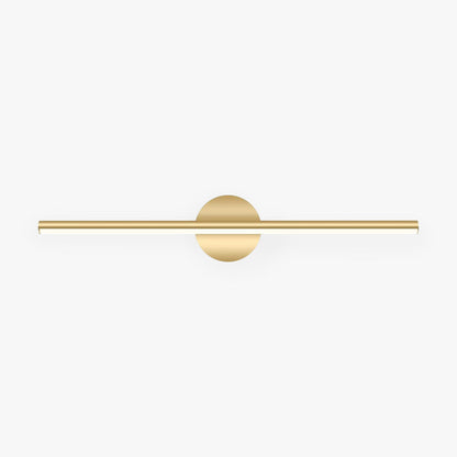Modern Slim LED Wall Light Black Gold - Fesara