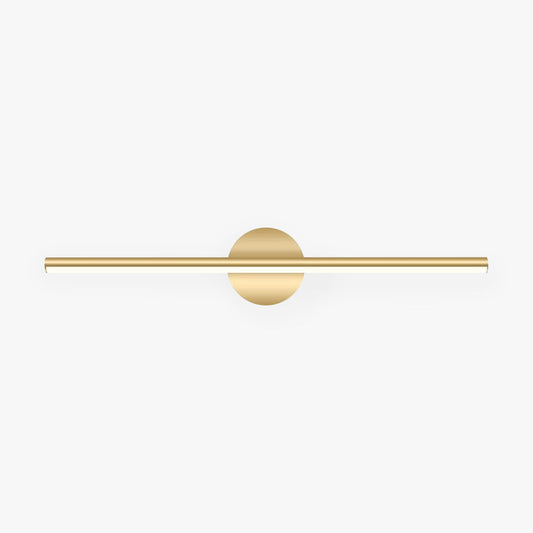 Modern Slim LED Wall Light Black Gold - Fesara