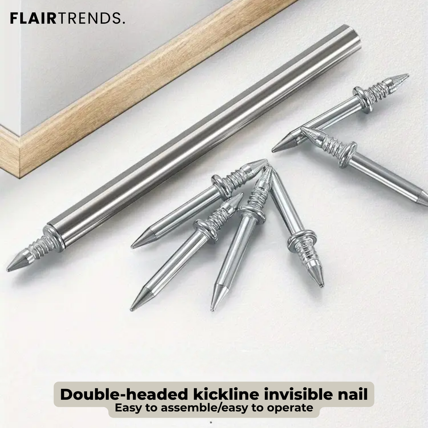 Easy Wall Anchors 100 Pack No Drill Needed