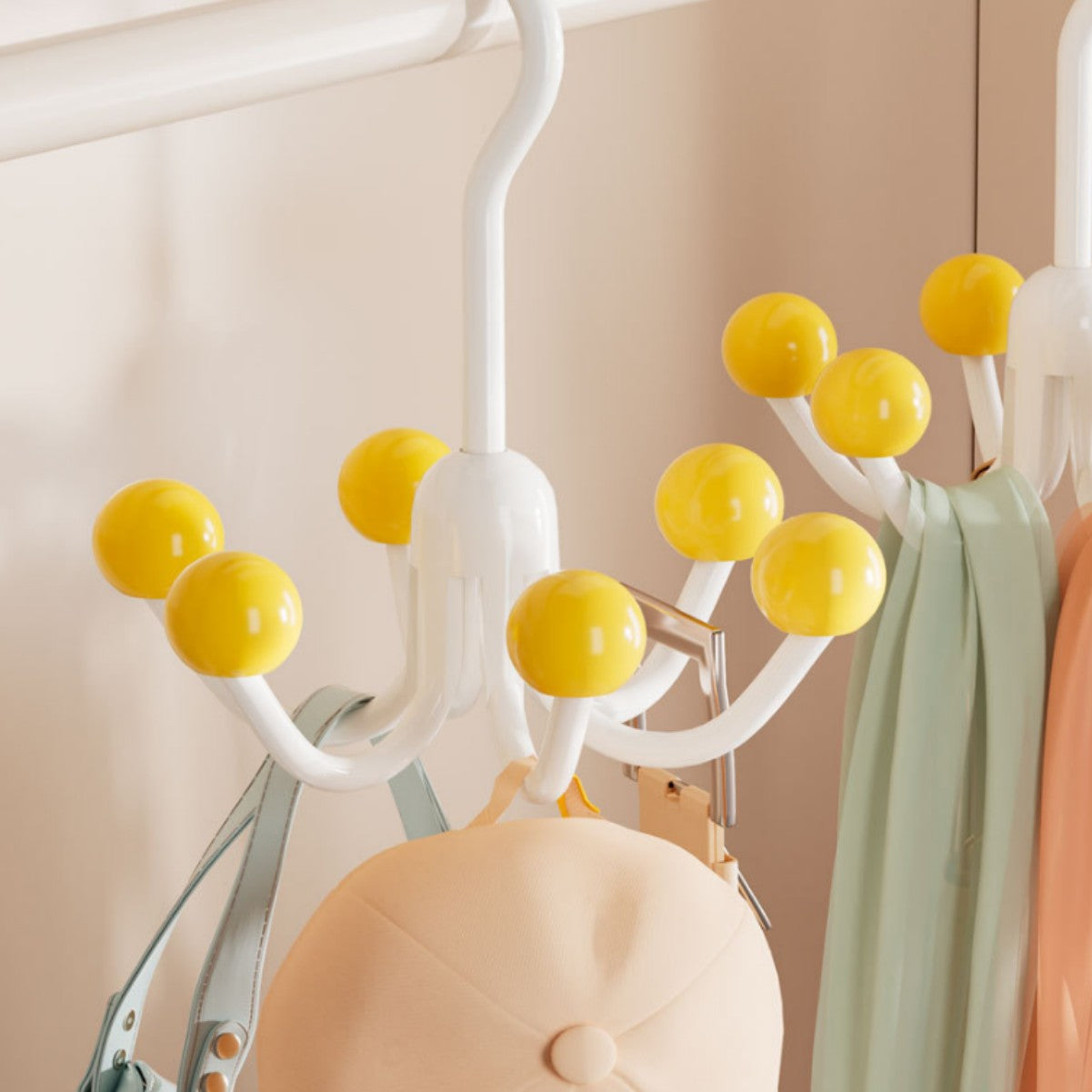 Fesara OrbitHook Organizer - Compact Wall Storage Solution
