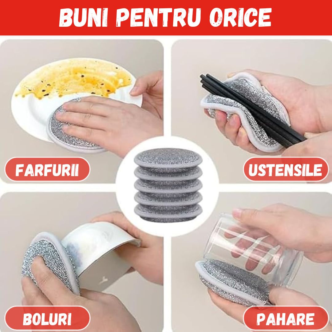 Easy Clean Cellulite Sponge Set