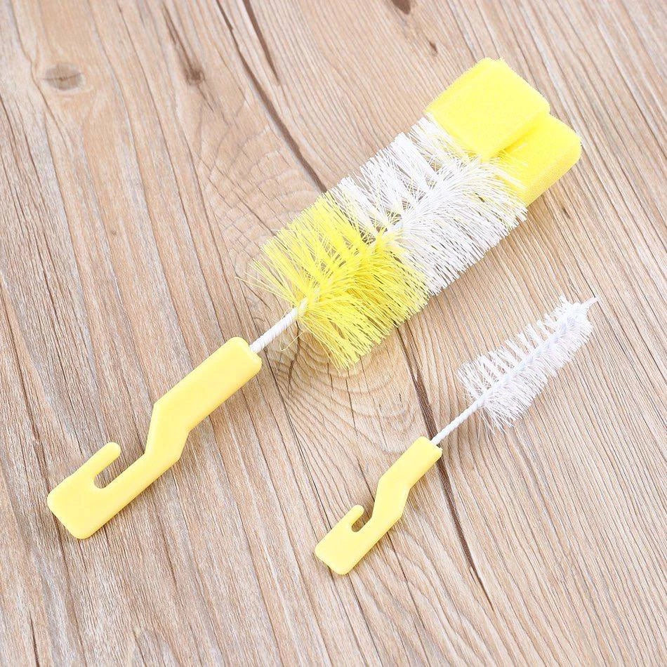 Baby Bottle Cleaning Kit with Brush and Nipple Cleaner