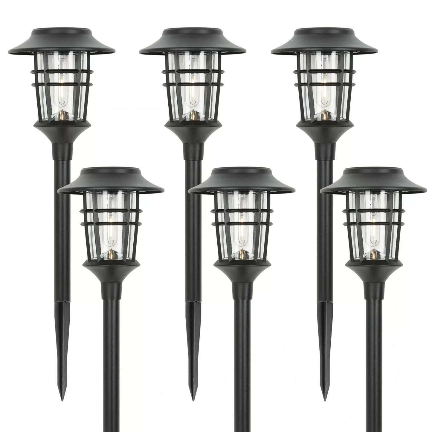 Outdoor Solar Powered LED Garden Lamp