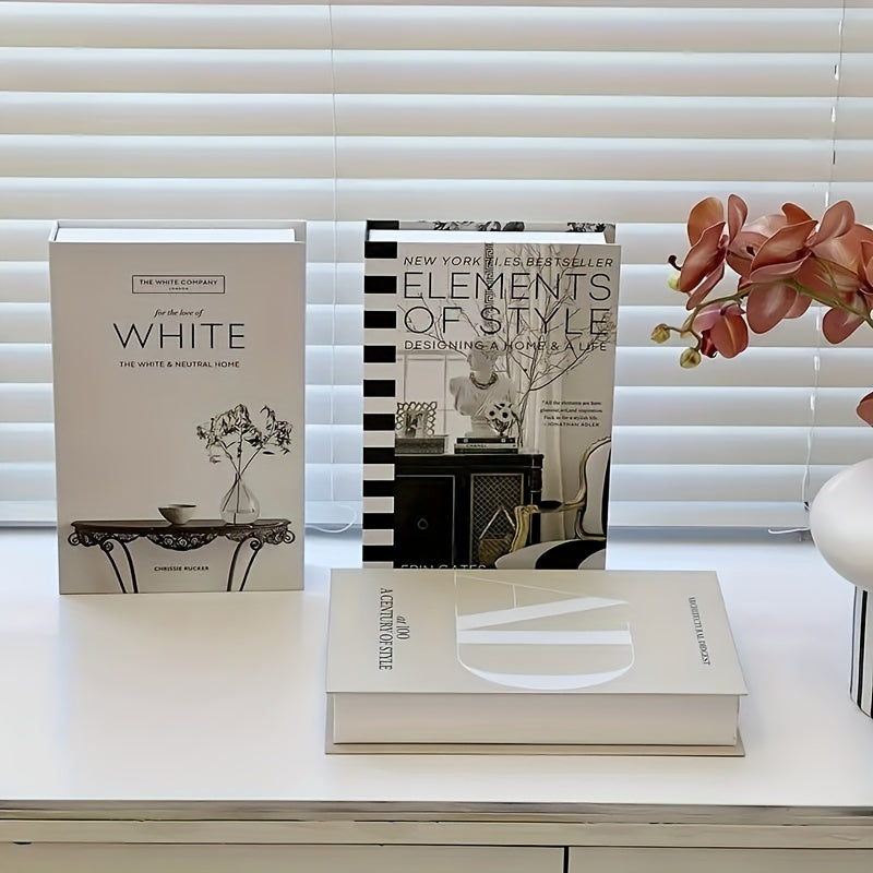 Stylish Home Decor Books Set of 3
