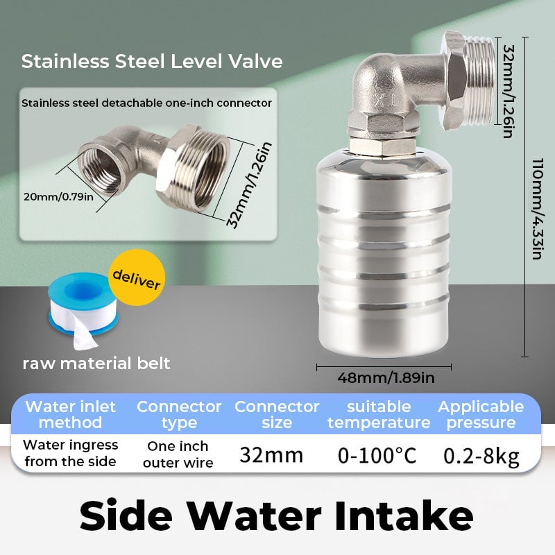 Compact Automatic 304 SS Mini Ball Valve