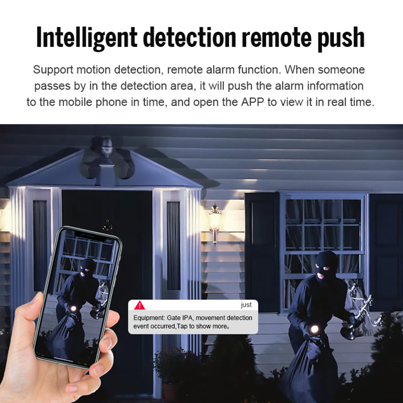 Compact Motion Sensor Wireless Night Vision Security Cam - Fesara