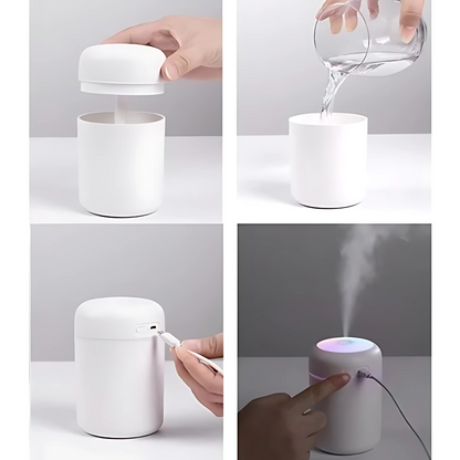 Compact Air Purifier Mist Humidifier with Aroma