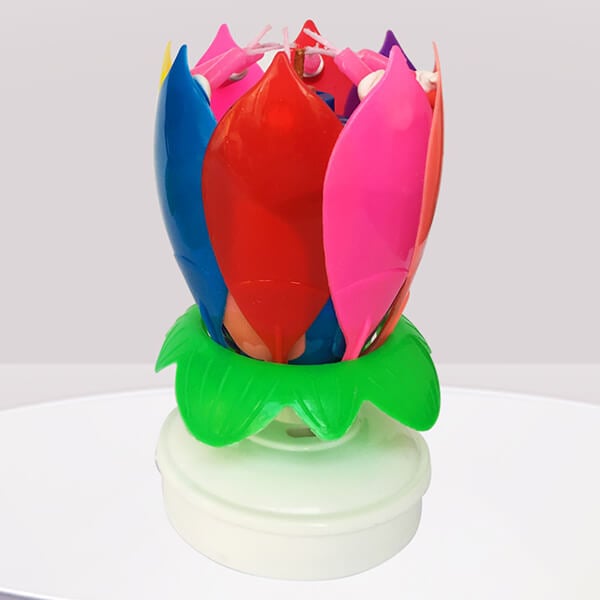 Colorful Blooming Birthday Candle - Fesara