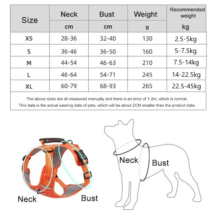 Comfortable Anti Pull Dog Vest for Pets - Fesara