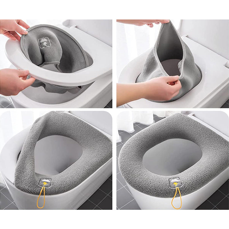 Soft Heated Toilet Seat Cover for Comfort