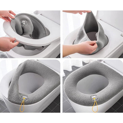 Soft Heated Toilet Seat Cover for Comfort
