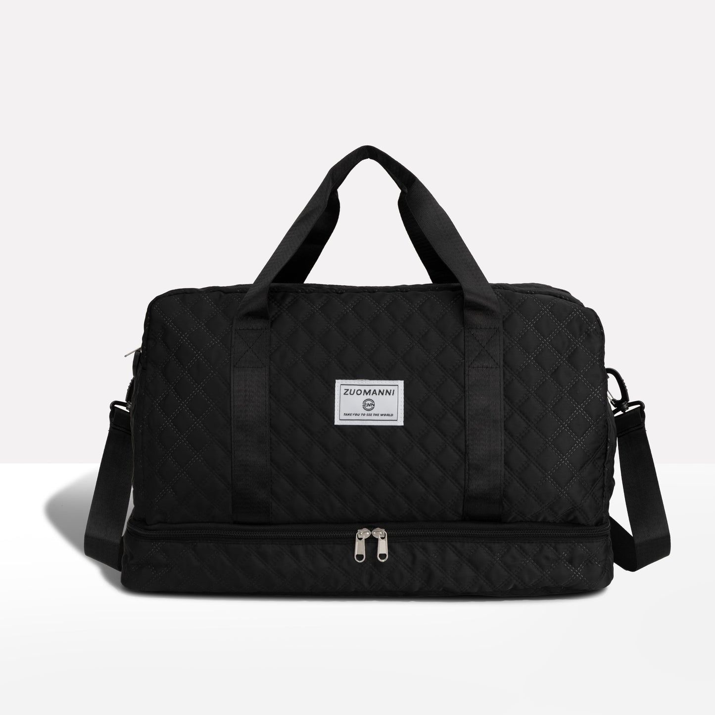 Large Water-Resistant Gym Duffle Bag - Fesara