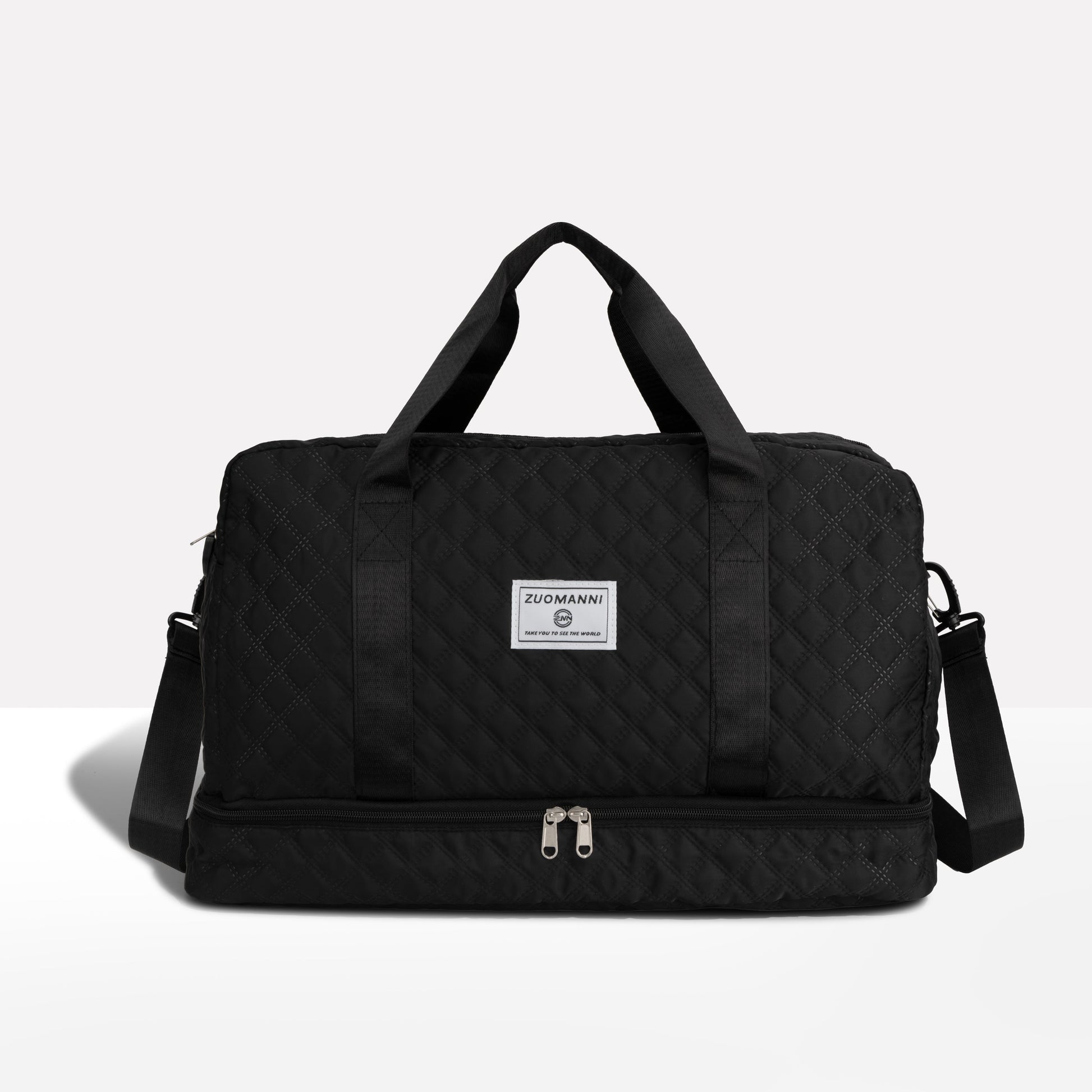 Large Water-Resistant Gym Duffle Bag - Fesara