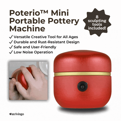 Compact Portable Pottery Wheel Machine - Fesara
