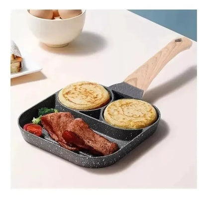 Multi Cooker Pot with 3 Compartments