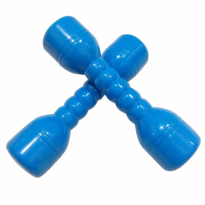 Fun Kids Dumbbells Set - Lightweight Plastic Weights - Fesara