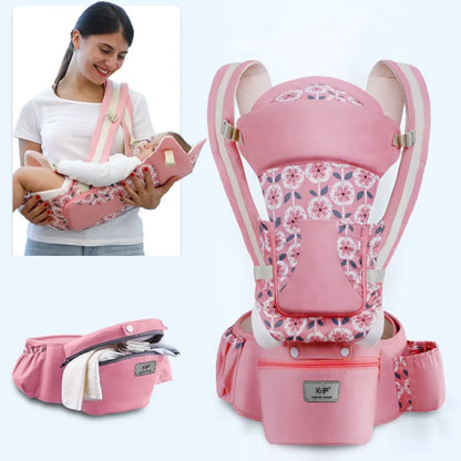 Practical Baby Sling - Ergonomic Carrier with Pocket