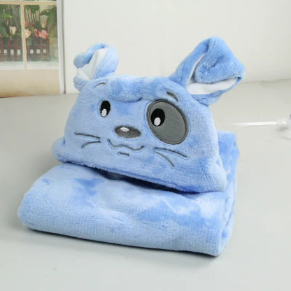 Cozy Kids Hooded Bath Towel – Cute Animal Design