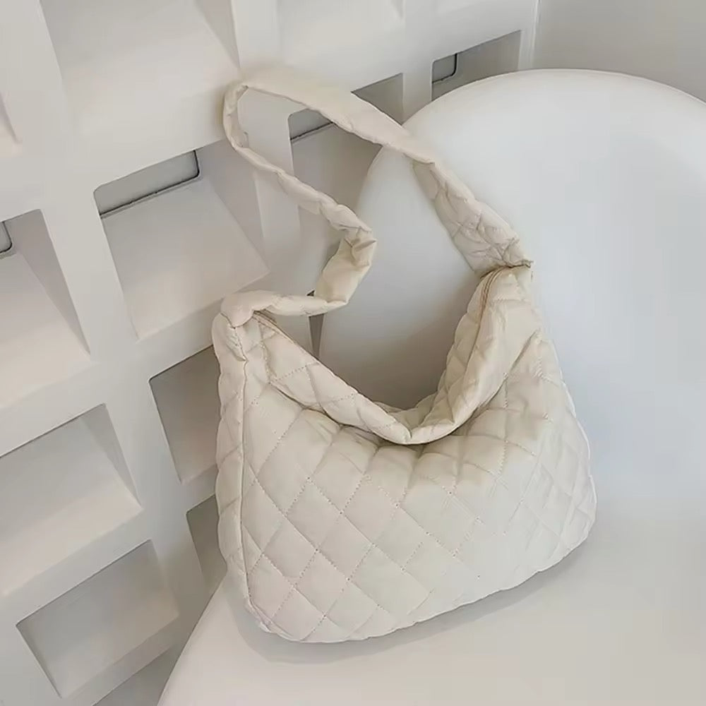 Soft Padded Large Crossbody Tote Shoulder Bag