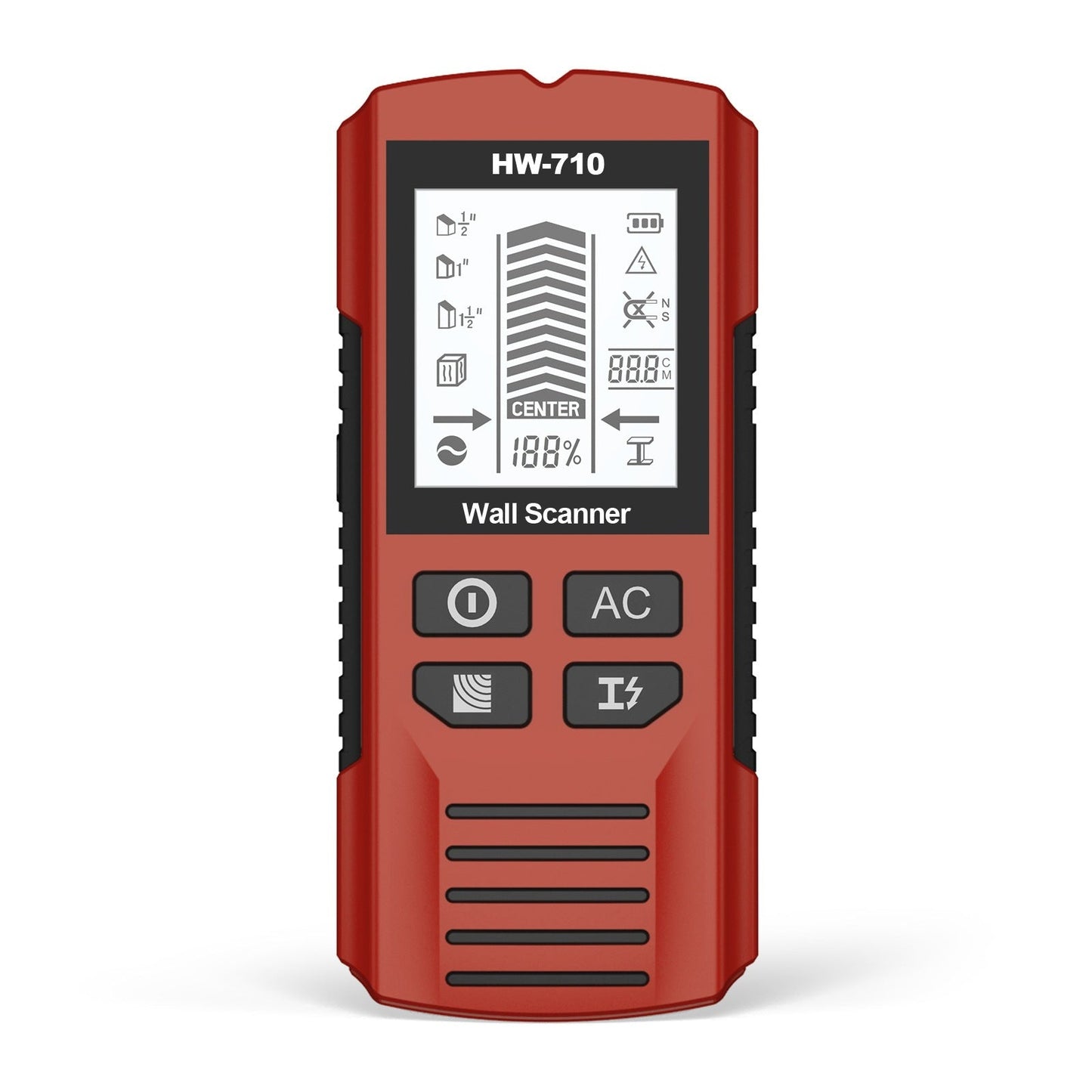 Accurate Pipe and Cable Detector for Walls