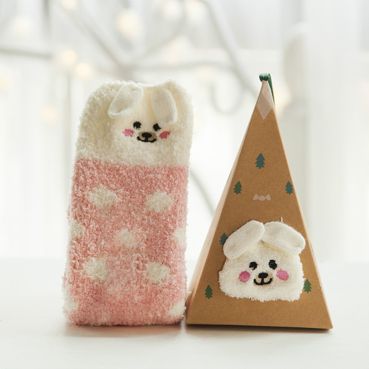 Cozy Christmas Socks Gift Set Soft Plush Design