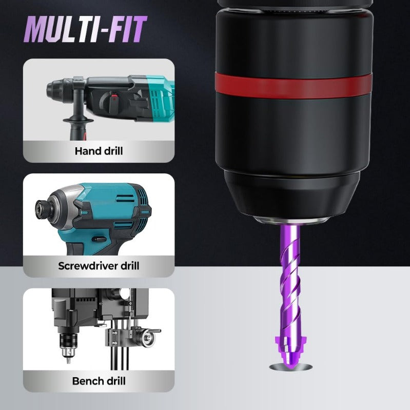Premium 4-Piece Drill Bit Set