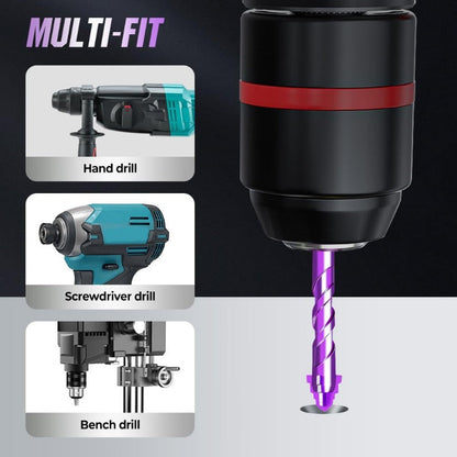 Premium 4-Piece Drill Bit Set