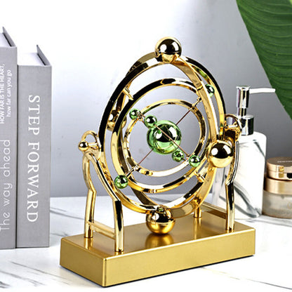 Modern Pendulum Clock with Smooth Swing Motion