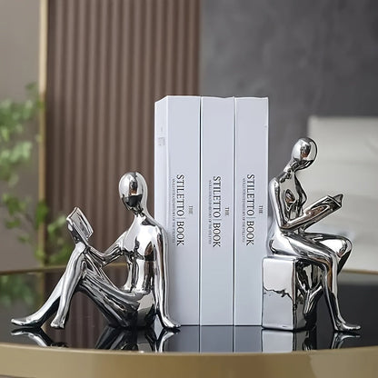 Stylish Ceramic Book Ends for Modern Home Decor