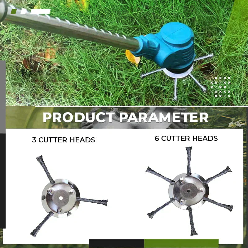 Heavy Duty Metal Lawn Mower Head