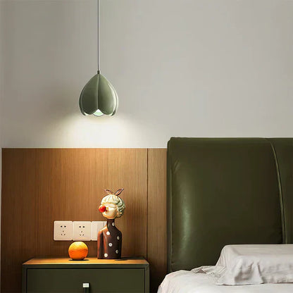 Soft White Floral Pendant Light