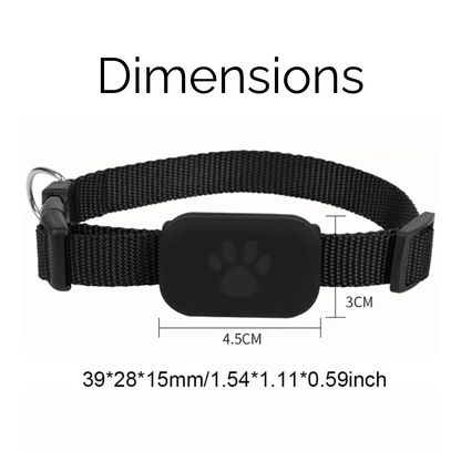 Pet GPS Tracker - Bluetooth Collar Locator