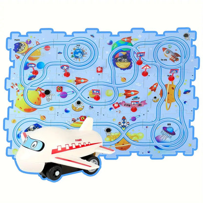 Fun Track Building Block Set