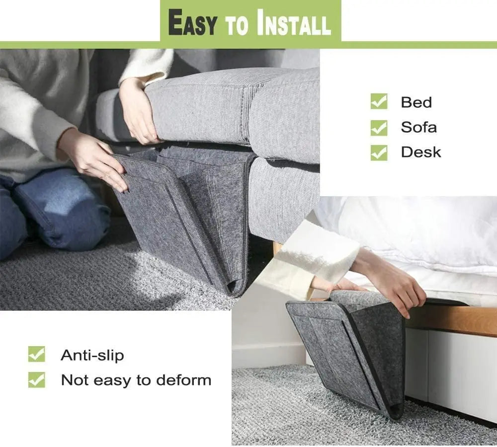 Bedside Storage Organizer Box