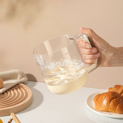 Easy Mix Measuring Cup with Built-in Stirrer