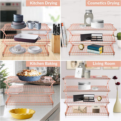 Compact Rapid Cake Cooling Rack