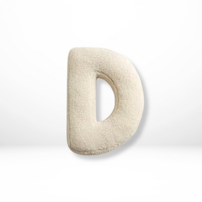 Soft Velvet Letter Pillow With Alphabet A-Z