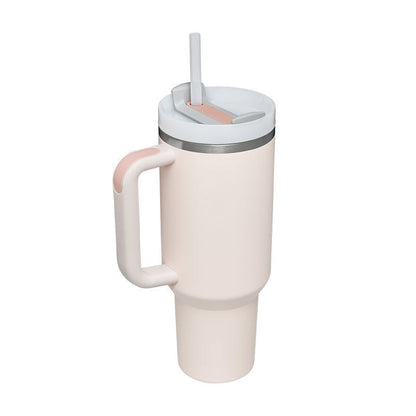 Large Thermal Coffee Cup 40oz with Lid and Straw