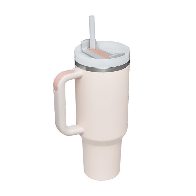 Insulated Travel Mug with Handle