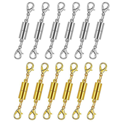 Adjustable Magnetic Jewelry Extender Clasps