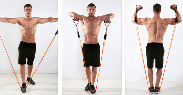 Premium Resistance Band Kit for Home Workout Exercise