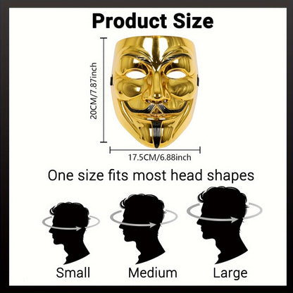 Spooky Men's Halloween Costume Mask