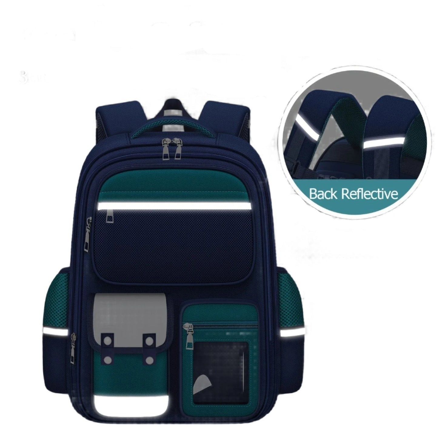 Durable Big Kids' Backpack – Waterproof School Bag with Fun Design