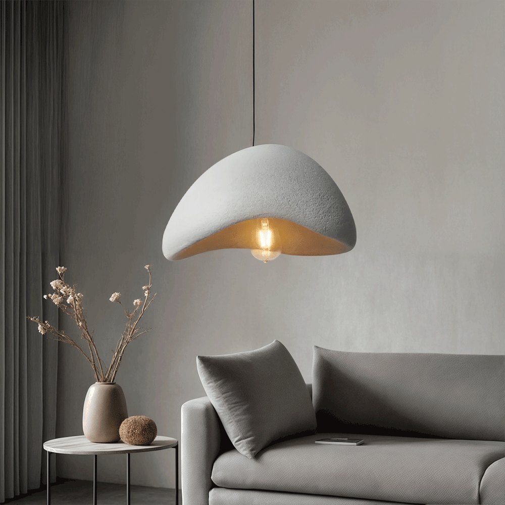 Classic Red Glass Pendant Lamp