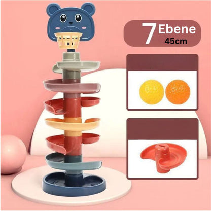 Colorful Kids Wooden Ball Stack Toy